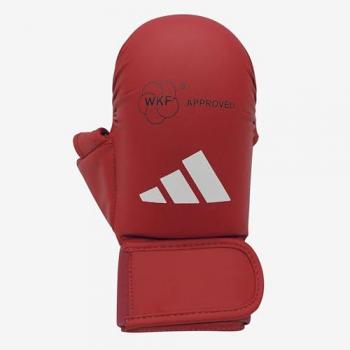 Mitaines Adidas WKF pour karaté, rouge, taille XL
