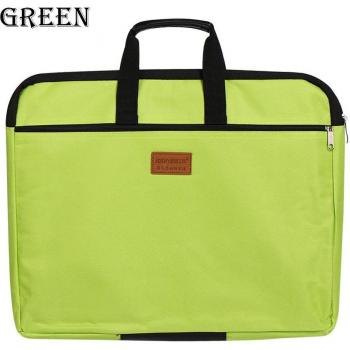 Bolsa de archivos A4 con doble capa y cremallera