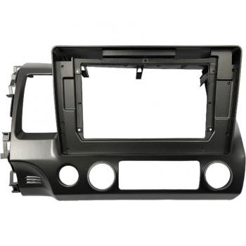 Panel de montaje para estéreo Doble Din 10,1 pulgadas, HONDA CIVIC 2006