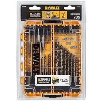 DeWALT DT70756-QZ Set d'embouts de vissage et forets à métaux 35 pièces