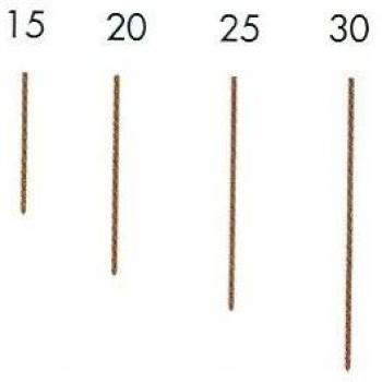 CLAVO PINS 0,8X25MM SIN CABEZA