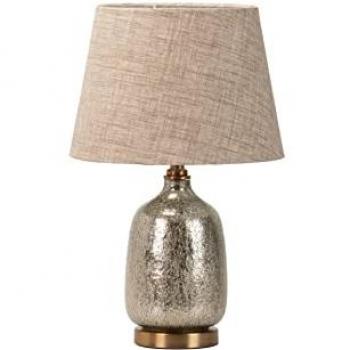 Adda Home Lámpara champagne de metal 30x30x48cm