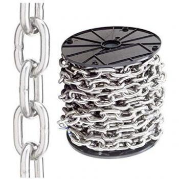 Cadena Zincada 4 mm. (Rollo 84 metros)