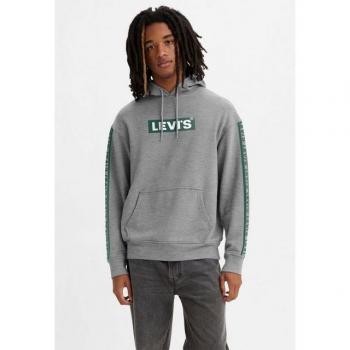 Levi's® Hoodie mit grafischem Druck und melierter Optik