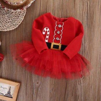Vestido de Lana con Tutú, Para Niñas de 0 a 2T SS