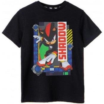 Sonic The Hedgehog Jungen Kurzarmshirt Shadow 11-12 schwarz