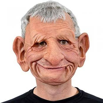 Masque de Tête Vieil Homme pour Fête