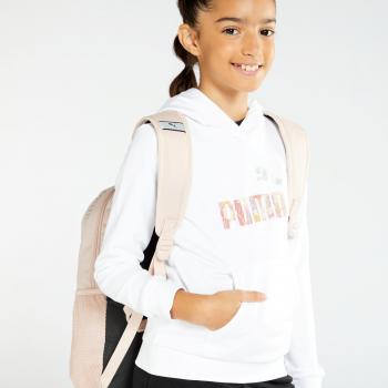 Sudadera Fille Blanc – Puma Capuche Taille 12