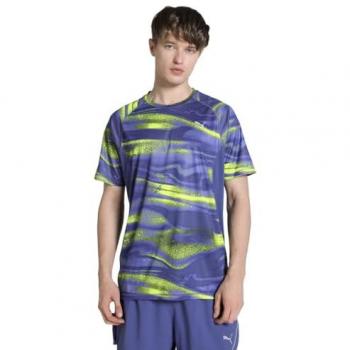 Puma Velocity Tee Verde Chiaro Blu Extra Large