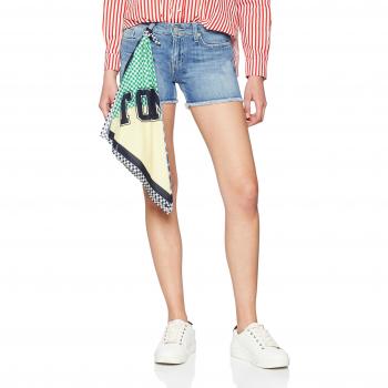 Falda para Mujer Tommy Hilfiger Rome RW Short Juliette, Azul 911, 38