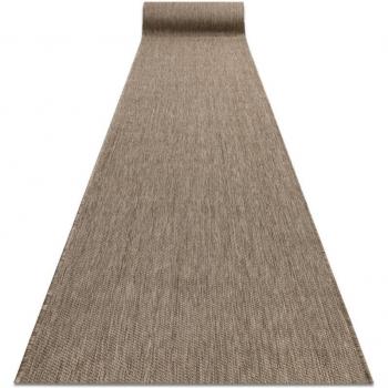 Rugsx 20433 Taupe Plain Runner