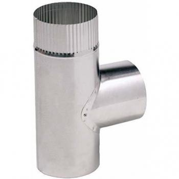 Té 90 degrés aluminium 125 mm référence 694125