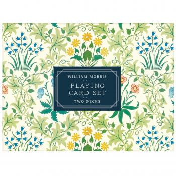 William Morris Quality Playing Card Set 2 Pack with Beautiful Pattern Design