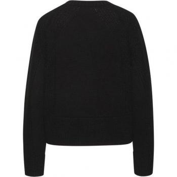 LASCANA Grobstrick Damenpullover in Schwarz