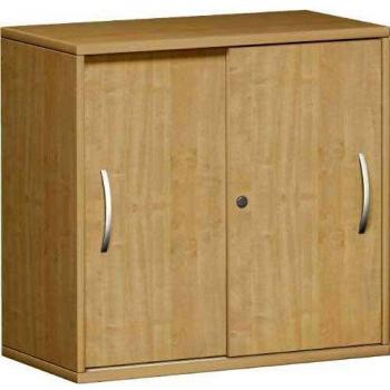 Gera Möbel Anstell-Schiebetürenschrank Mailand 2 OH, Ahorn, 80 x 40 x 72 cm