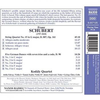Kodaly Quartet Streichquartette Vol. 6