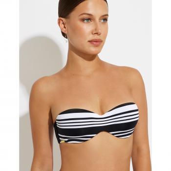 Top de baño bandeau Selmark con aro y copa
