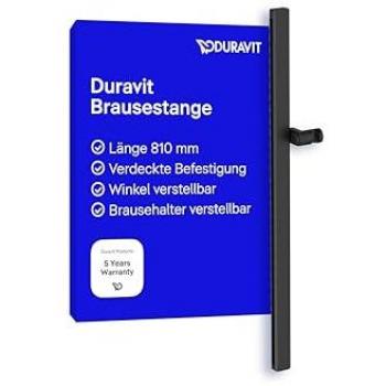 Asta Saliscendi Doccia 81 cm Nero Opaco UV0600005046