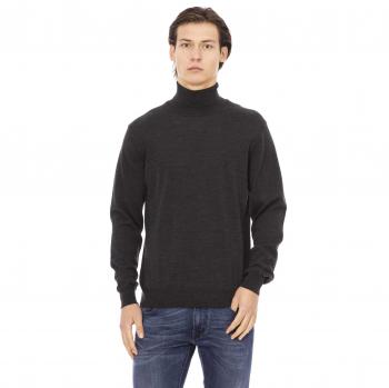 Baldinini Trend Brown Fabric Sweater