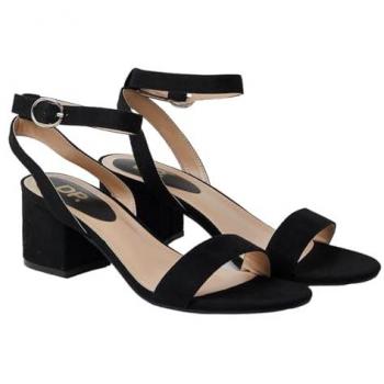 Wide Fit Tommi Barely There Mid Block Heel Sandals