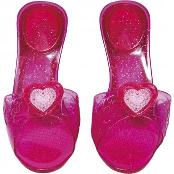 Zapatos de Princesa Rosa Rubies con detalles brillantes para niñas de 4 a 6 años