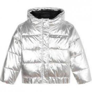KLF Anorak Plateado con Capucha – Moda Infantil