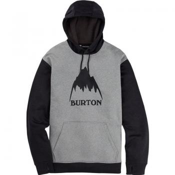 Burton Oak Hoodie grau/schwarz