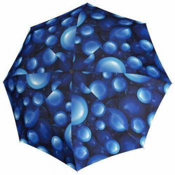 Parapluie Portable Bleu Foncé Femme Duomatic T.200 Medium