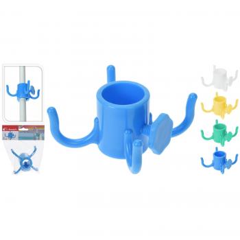 Crochet parasol vert