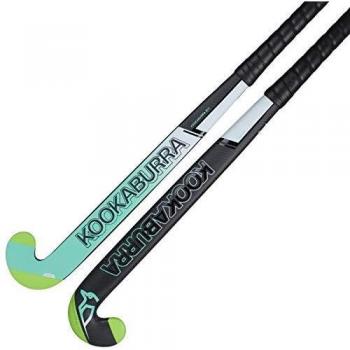 KOOKABURRA Spark Hockeyschläger, schwarz/türkis, 36.5 Zoll (Light)