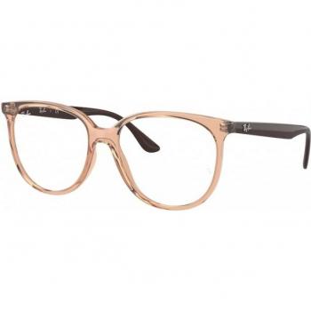 Ray-Ban RX4378V 8172 Damen Rechteckbrille Braun 54mm