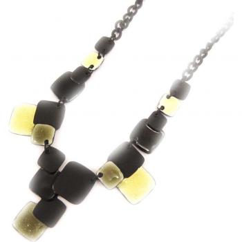 Collier Design Nora Nero Beige Grigio