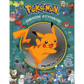 Cherche et trouve Pokemon : Pikachu à Alola