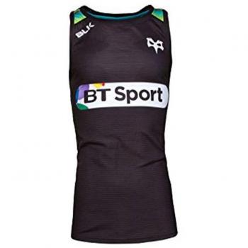 Ospreys 2016/17 Black Rugby Training Shirt – L