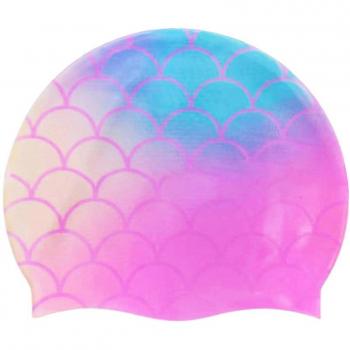 Cap de nageur Bestdaily mermaids pour enfants 4‑10 ans