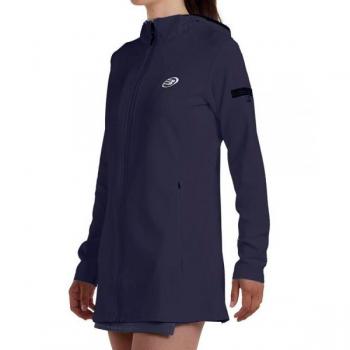 Sudadera Deportiva Bullpadel Niazo Azul con Puño y Cremallera