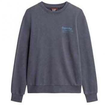 Superdry Langarm Sweatshirt mit Rundhalsausschnitt