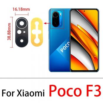 Rückkamera Objektiv Glas mit Kleber für Xiaomi Redmi Poco M3 F3 X3 NFC F2 Pro GT Pocophone F1