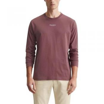 Marc O'Polo Longsleeve lila aus reiner Bio-Baumwolle