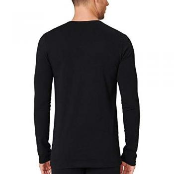 Tchibo SCHIESSER Langarmshirt mit Bio-Baumwolle, schwarz