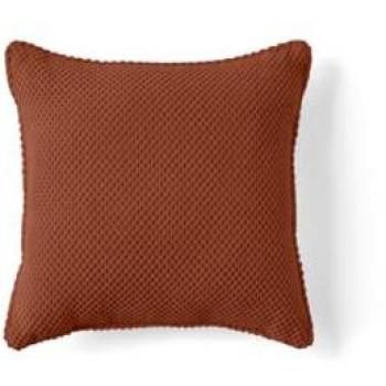 Velours Texturé Topaze 40×40 cm – Couleur Terre Cuite – Boutique Bestmobilier