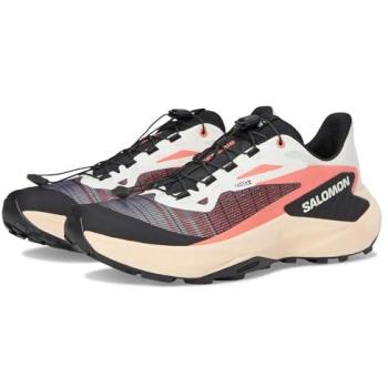 Salomon Genesis Trail Running Shoes (Fusion Coral, Tender Peach, Black) – UK 9 Women