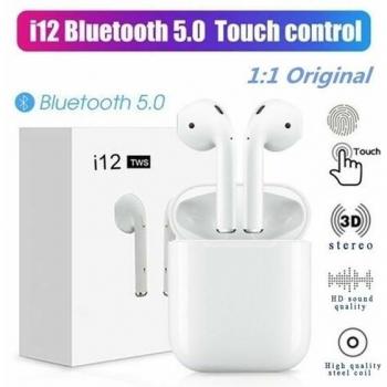 Auricolari Bluetooth con controllo touch I12 TWS