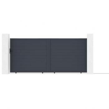 Cancello Elettrico Scorrevole Eiger 4m con Ranger C300