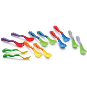 Esslernbesteck Nûby 5256 – Set für Kinder, Größe 2, ab 12 Monate