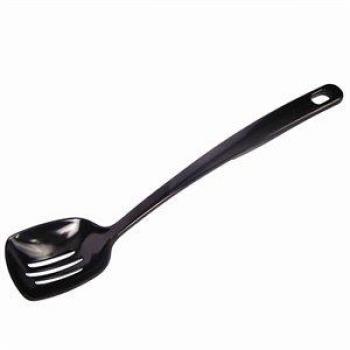 12 Black Dalebrook Slotted Serving Spoon