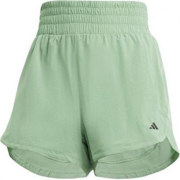 Pantalón corto de fitness adidas essentials pacer lux mujer verde con bolsillo con cremallera