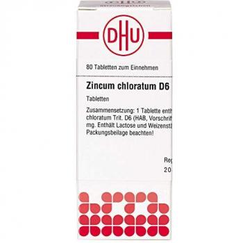 Zincum Chloratum D 6 80 Tabletten