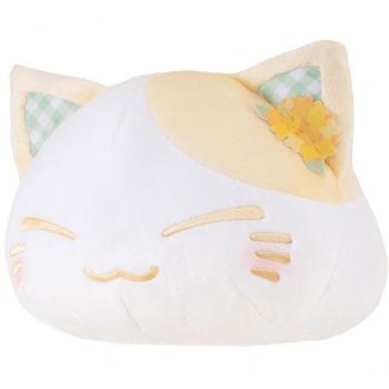 Furyu Gatto Peluche Decora-Orecchie a Fiori in Giallo