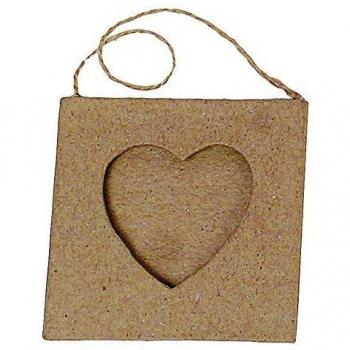 Support Décoratif Coeur 1x8x8 cm